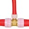 Apollo Apollo Expansion PEX / Pex A 1/2 in. Expansion PEX in to X 1 in. D PEX Brass Tee EPXT1112 - alternate 5